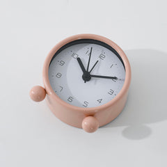 Kuber Industries Pack of 3 Timer Alarm Clock for Students & Heavy Sleepers | Study Table Watch for Kids Bedroom and Living Room | Light Brown