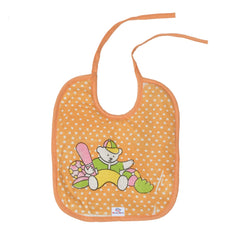 Heart Home Baby Cotton Apron Bibs-Pack of 2 (Orange)-HS43HEARTH25519