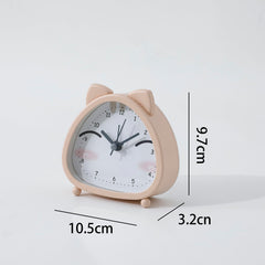 Kuber Industries Pack of 3 Timer Alarm Clock for Students & Heavy Sleepers | Study Table Watch for Kids Bedroom and Living Room | Beige
