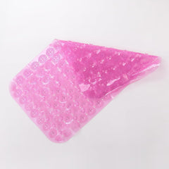 Kuber Industries Bath Mat | PVC Bathroom Mat | Shower Bath Mat | Floor Tub Mat | Foot Massager Mat | Anti-Skid Shower Bathroom Mat | B-01C | Pink