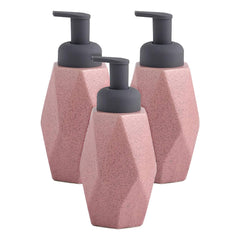 Kuber Industries Liquid Soap Dispenser | Handwash Soap Dispenser | Soap Dispenser for Wash Basin| Bathroom Dispenser Bottle | 18 Piece | Pack of 6 | 400 ml | JY00012 | Black