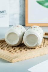 Kuber Industries Bathroom Accessories Set | Handwash Soap Dispenser | Water Cup | Soap Holder Dish for Bathroom | Toothbrush Holder for Bathroom | 4 Piece | ZX055WT | White