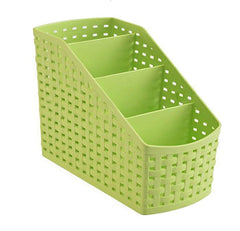 Heart Home 1 Piece Plastic Multipurpose Storage Basket for Bathroom, Kitchen, Office (Multi) - CTHH18773