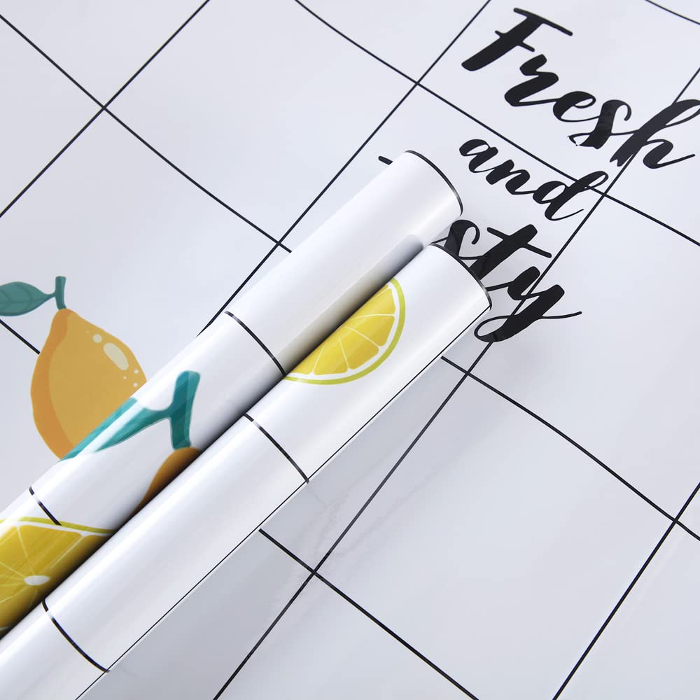 Kuber Industries PET Wallpaper for Walls in Kid’s Room and Kitchen|Self-Adhesive, Oilproof, Heat Resistant and Waterproof I DIY Designer Wall Sticker I Set of 2 Rolls, 60cmx300cm (Pack of 5)