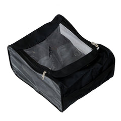 Kuber Industries Black Shoe Bag (NEWL0711)