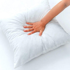 Kuber Industries Microfibre 4 Pieces Cushion Filler Set 16"X16" (White) - Ctktc40736