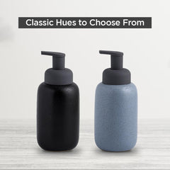 Kuber Industries Liquid Soap Dispenser | Handwash Soap Dispenser | Soap Dispenser for Wash Basin | Shampoo Dispenser Bottle | Bathroom Dispenser Bottle | 3 Piece | 400 ml | JY00012 | Black