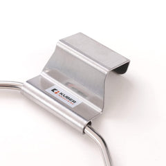 Kuber Industries Stainless Steel Towel Hanger for Bathroom|Easy DIY Installation|Bathroom Accessories for Modern Homes|Multipurpose Napkin Holder For Bathroom & Kitchen|ZT-3121|Pack Of 4|Silver