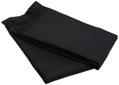 Kuber Industries 6 Piece Cotton Pillow Cover Set-18"x27" (Black) Luxury Pillow Covers-KUBMART03199