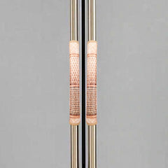 Kuber Industries Fridge Handle Cover | Refrigerator Handle Cover | Fridge Door Handle Protector | Fridge Door Handle Cover | Chatai Fridge Handle Cover | 2 Piece Set | Brown