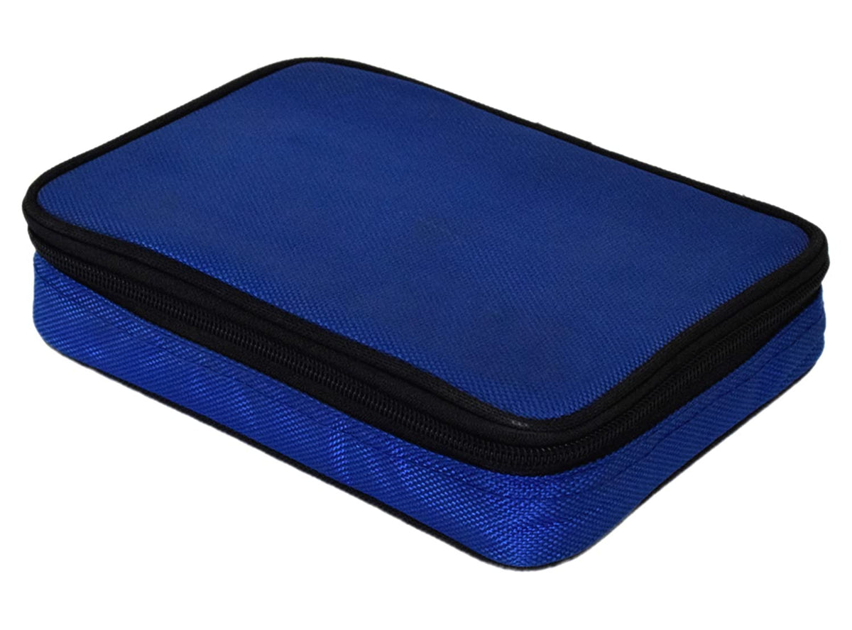 Heart Home Food/Microwave Safe Plastic Lunch Box Set with 2 Small Containers & Cover for School/Office (Red)-50HH01216