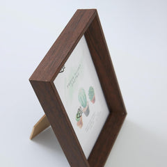 Kuber Industries Photo Frame For Home Décor|Use Horizontal & Vertical|Crystal Clear Glass|Perfect For Home, Office And Shop "11.6x16.7CM"-Pack of 5 (Brown)