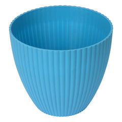 Heart Home Flower Pot | Flower Planter Pots for Indoor | Flower Pots for Outdoor | Pot for Garden & Balcony Flowering | Flower Plants Pot | Mega Flower Pot | 6 Inch | Pack of 6 | Multi
