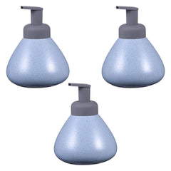 Kuber Industries Liquid Soap Dispenser | Handwash Soap Dispenser | Soap Dispenser for Wash Basin | Shampoo Dispenser Bottle | Bathroom Dispenser Bottle | Pack of 3 | JY00018 | 360 ml | Blue
