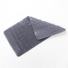 Kuber Industries Bath Mat | PVC Bathroom Mat | Shower Bath Mat | Floor Tub Mat | Bathroom Mud Mat | Anti-Skid Shower Bathroom Mat | L-YSD-A |Pack of 3| Gray
