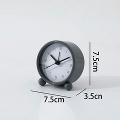 Heart Home Timer Alarm Clock for Students & Heavy Sleepers | Study Table Watch for Kids Bedroom and Living Room | Dark Grey