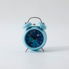 Kuber Industries Pack of 2 Timer Alarm Clock for Students & Heavy Sleepers | Study Table Watch for Kids Bedroom and Living Room | Light Mint Blue