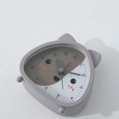 Kuber Industries Pack of 5 Timer Alarm Clock for Students & Heavy Sleepers | Study Table Watch for Kids Bedroom and Living Room | Grey