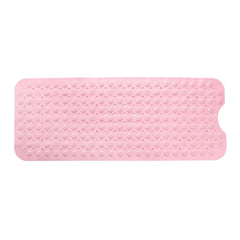 Kuber Industries Bath Mat | PVC Bathroom Mat | Shower Bath Mat | Floor Tub Mat | Bathroom Mud Mat | Anti-Skid Shower Bathroom Mat | M-YSD-40C | Pink