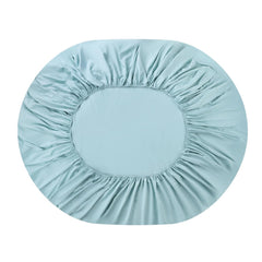 Kuber Industries Double Bed Mattress ProtectorBed Protecter With Elastic "150x200" CM-pack of 5 (Light Green)