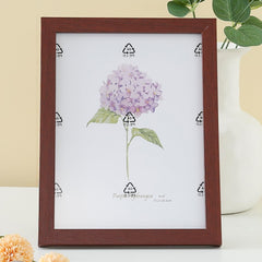 Kuber Industries Photo Frame For Home D?cor|Use Horizontal & Vertical|Crystal Clear Glass|Perfect For Home, Office And Shop "16.7x21.8CM"-Pack of 5 (Brown)