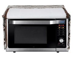 Heart Home PVC Tree Printed Microwave Oven Cover,23 LTR. (Coffee)-50HH01236