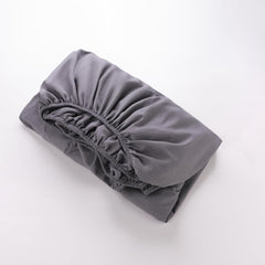 Kuber Industries Double Bed Mattress ProtectorBed Protecter With Elastic "180x200" CM-Pack of 3 (Dark Grey)