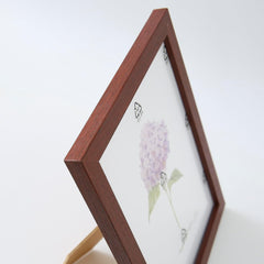 Kuber Industries Photo Frame For Home D?cor|Use Horizontal & Vertical|Crystal Clear Glass|Perfect For Home, Office And Shop "16.7x21.8CM"-Pack of 5 (Brown)