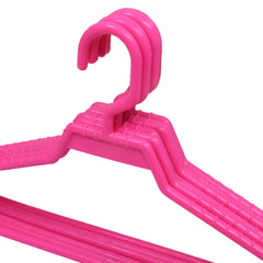 Kuber Industries Classic Hanger Plastic 12 Pieces Hanger Set for Wardrobe (Multi), CTKTC6693