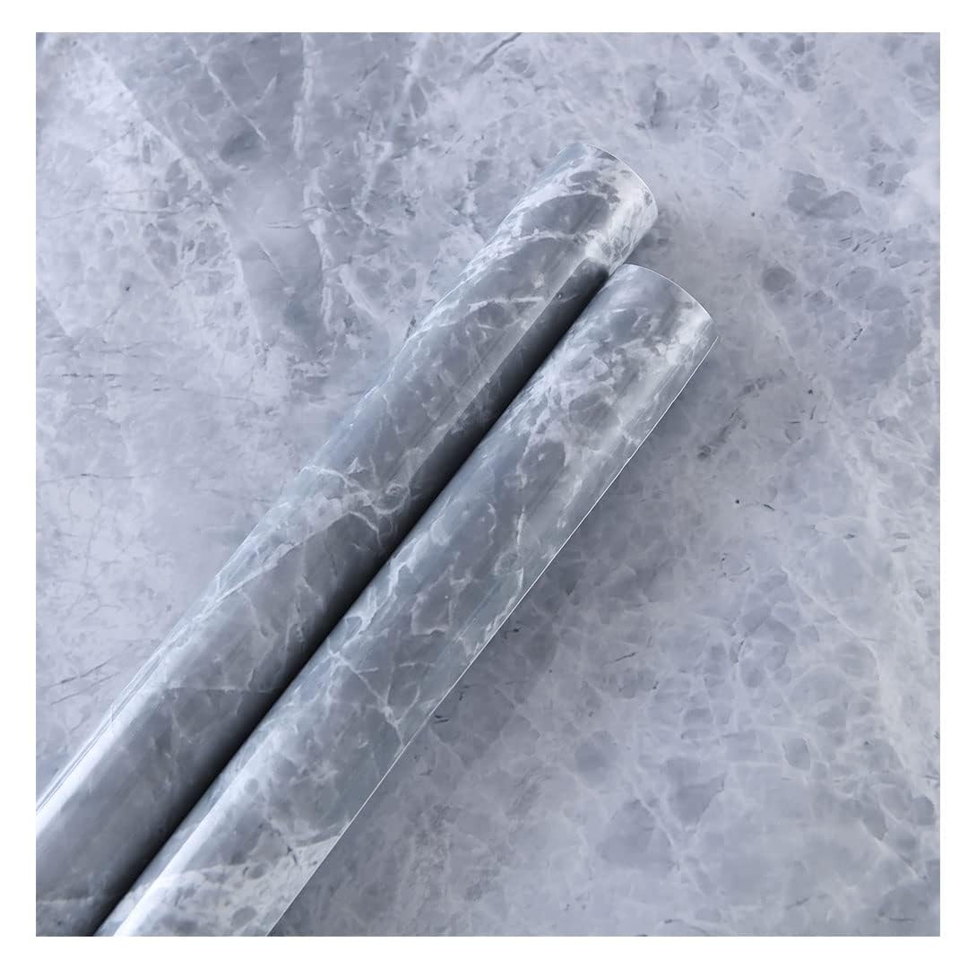 Homestic PET Wallpaper for Walls and Furniture of The Living Room,Bedroom and Kitchen|Self-Adhesive,Oilproof,Heat Resistant and Waterproof|DIY Marble Designer Wall Sticker|Pack of 2 Rolls, 60cmx300cm