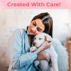 Kuber Industries Dog & Cat Bed|Soft Plush Top Pet Bed|Oxford Cloth Polyester Filling|Medium Washable Dog Bed|Circular Cat Bed with Rise-Edge Pillow|QY039PC-L|Pink & Coffee(Pack of 4)