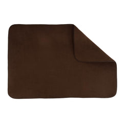 Kuber Industries Dish Dry Mat | Microfiber Drying Mat | Kitchen Drying Mat | Reversible Mat | Kitchen Absorbent Mat | Dish Dry Mat for Kitchen | 50x70 | Pack of 2 | Brown