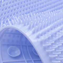 Kuber Industries Bath Mat | PVC Bathroom Mat | Shower Bath Mat | Floor Tub Mat | Bathroom Mud Mat | Anti-Skid Shower Bathroom Mat | L-YSD-C | Sky Blue