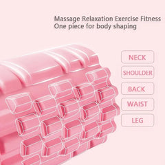Kuber Industries Foam Roller For Exercise, Back Pain, Knee Pain-Pack of 5 (Pink)