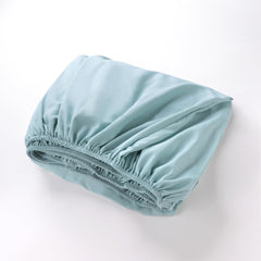 Kuber Industries Double Bed Mattress ProtectorBed Protecter With Elastic "150x200" CM-pack of 5 (Light Green)