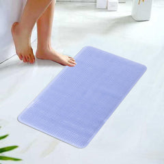 Kuber Industries Bath Mat | PVC Bathroom Mat | Shower Bath Mat | Floor Tub Mat | Bathroom Mud Mat | Anti-Skid Shower Bathroom Mat | L-YSD-C | Sky Blue