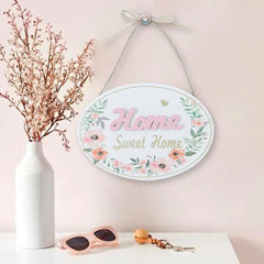 Kuber Industries Door Decor Panel|Wall Hanging Wooden Frame Board-Pack of 4 (White)