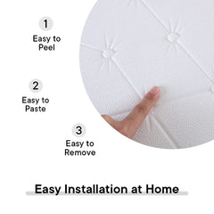 Kuber Industries Soft Wall Sticker for Walls | Quirky Pattern & Self Adhesive Peel Wall Stickers | Easy to Peel, Stick & Remove DIY Wallpaper | Suitable on All Walls | Pack of 2 sheets,35 cm X 70 cm