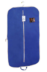 Heart Home 4 Pieces Foldable Non Woven Men's Coat Blazer Suit Cover (Grey & Royal Blue) - CTHH23569