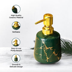 Urbane Home Liquid Soap Dispenser | Handwash Soap Dispenser | Soap Dispenser for Wash Basin | Shampoo Dispenser Bottle | Bathroom Dispenser Bottle | 3 Piece | 260 ml | JY00099PK | Pink