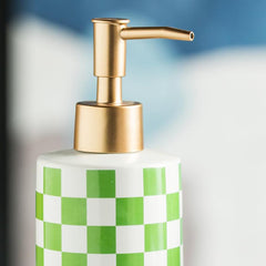 Kuber Industries Liquid Soap Dispenser | Handwash Soap Dispenser | Soap Dispenser for Wash Basin | Shampoo Dispenser Bottle | Bathroom Dispenser Bottle | 300 ML | Green