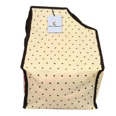 Kuber Industries 3 Piece Non Woven Blouse Cover Set, Ivory