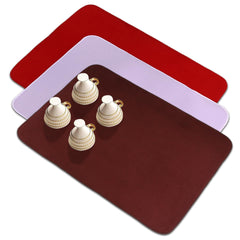 Kuber Industries Dish Dry Mat | Microfiber Drying Mat | Reversible Kitchen Drying Mat | Absorbent Mat | Kitchen Dish Dry Mat | 50x70 | Pack of 3 | Multi