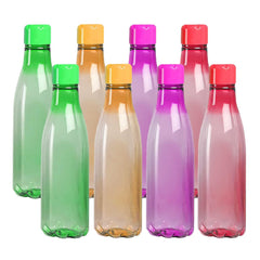 Kuber Industries BPA Free Plastic Water Bottles | Unbreakable, Leak Proof, 100% Food Grade Plastic | for Kids & Adults | Refrigerator Plastic Bottle Set of 4|Assorted (Pack of 2)