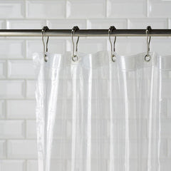 Kuber Industries PVC AC Curtain-8ft 0.2mm Transparent (CKTS04)