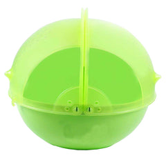 Kuber Industries 3 Piece Plastic Fruit Vegetable Washing Basket Set