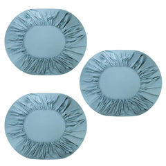 Kuber Industries Double Bed Mattress ProtectorBed Protecter With Elastic "180x200" CM-Pack of 3 (Dark Green)