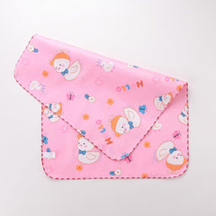 Kuber Industries Baby Waterproof matBed Protecter 50 x 70 CM-Pack of 3 (Pink)