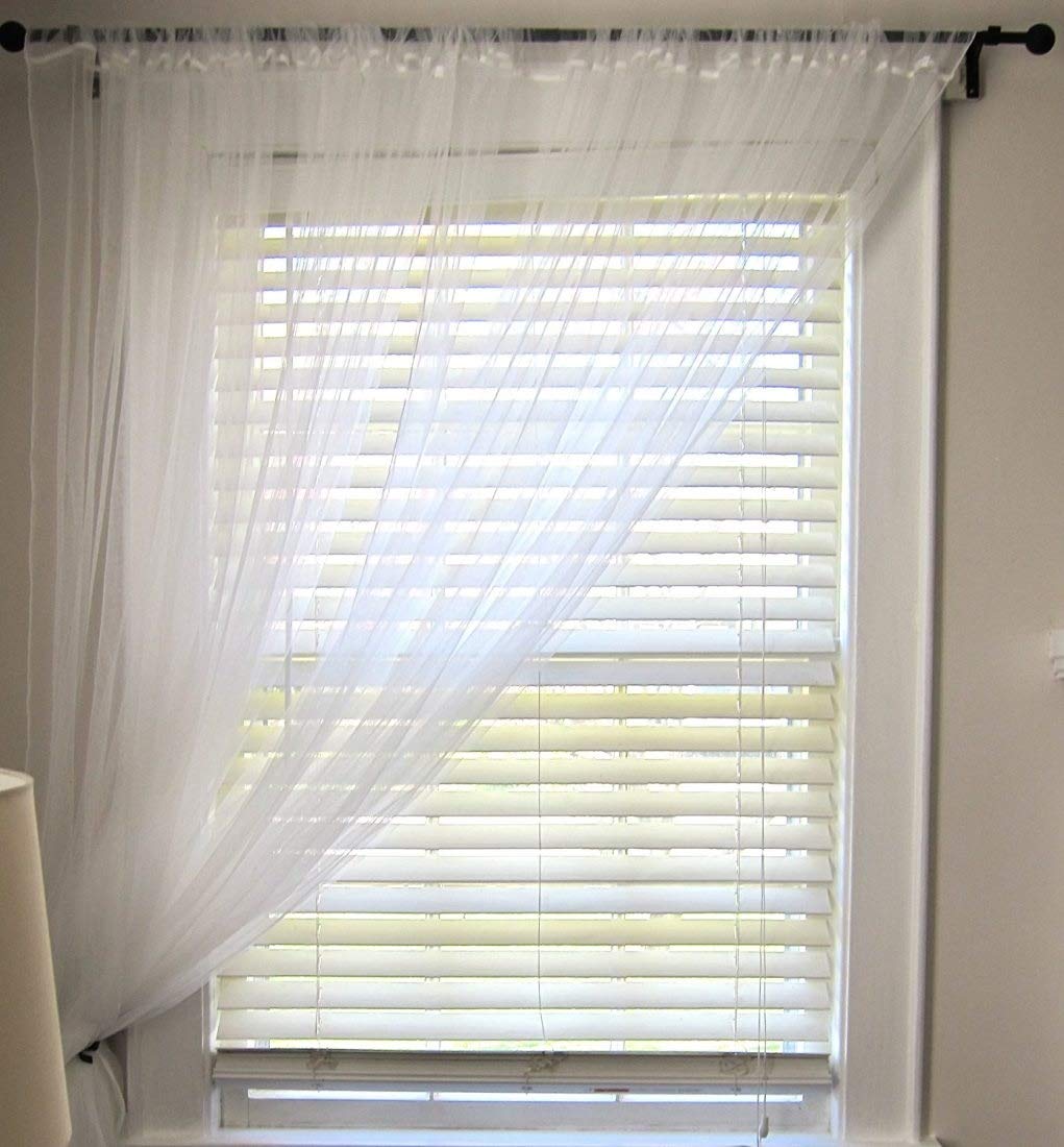 Kuber Industries PVC AC Curtain-8ft 0.2mm Transparent (CKTS04)