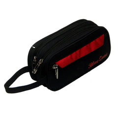 Kuber Industries 2 Piece Multipurpose Black Canvas Shaving Kit